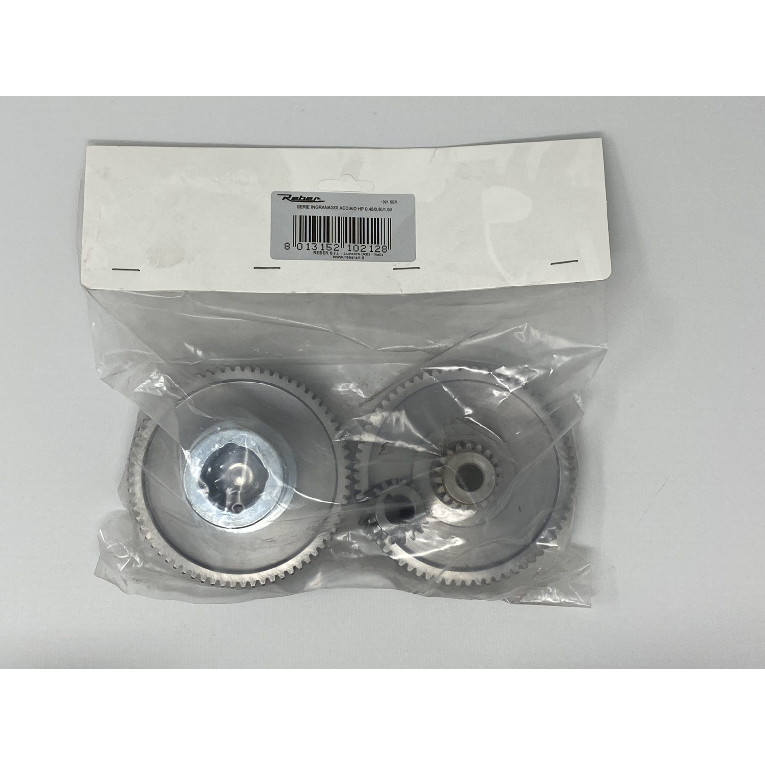 SERIE INGRANAGGI IN ACCIAIO PER MOTORI 500 W – 600 W – 1200 W