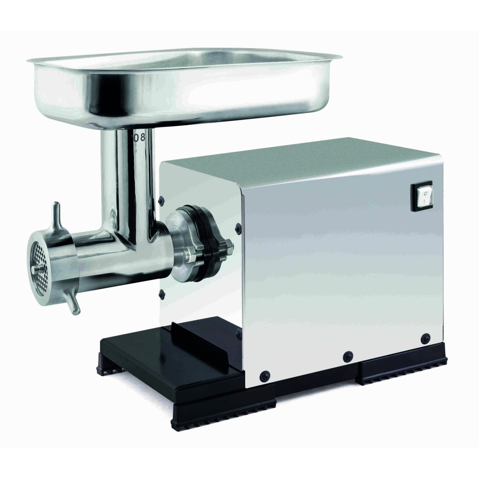 TRITACARNE N.8 ELETTRICO INOX 450 W – INVERSIONE DI MARCIA SEMIPROFESSIONALE