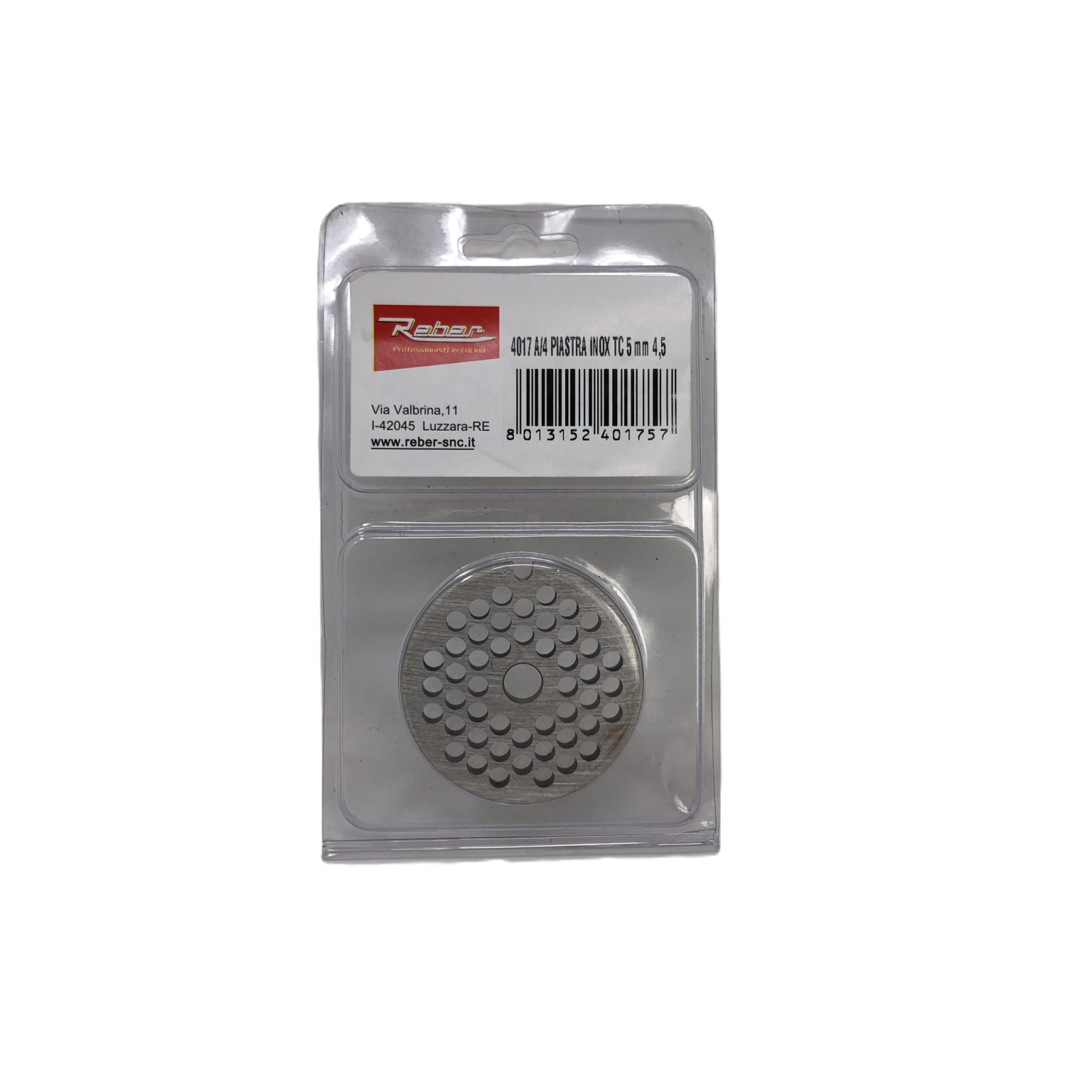 Grilles en acier pour hachoir n° 5