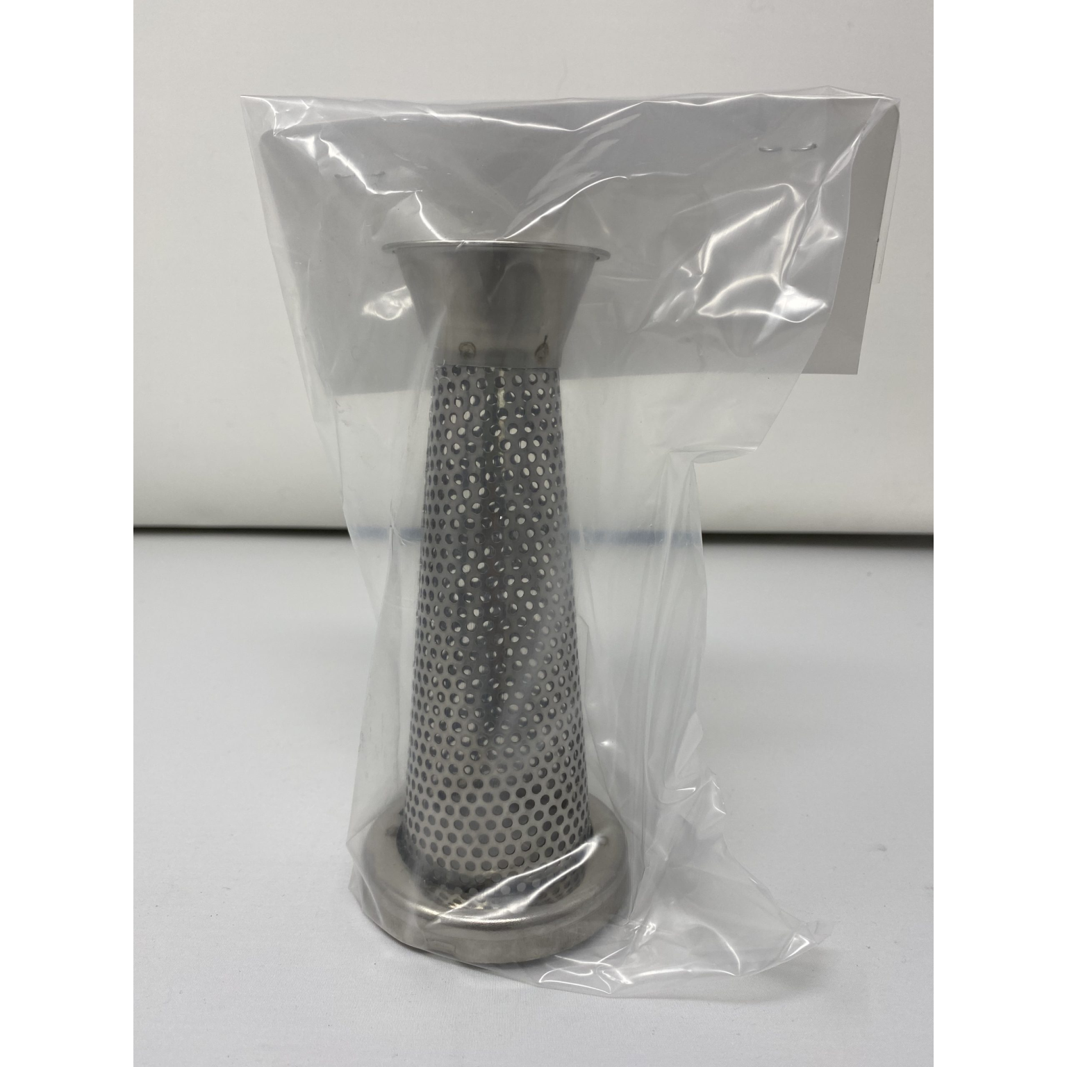 CONO FILTRO INOX N.3 fori standard (ca. 1,5 mm.)
