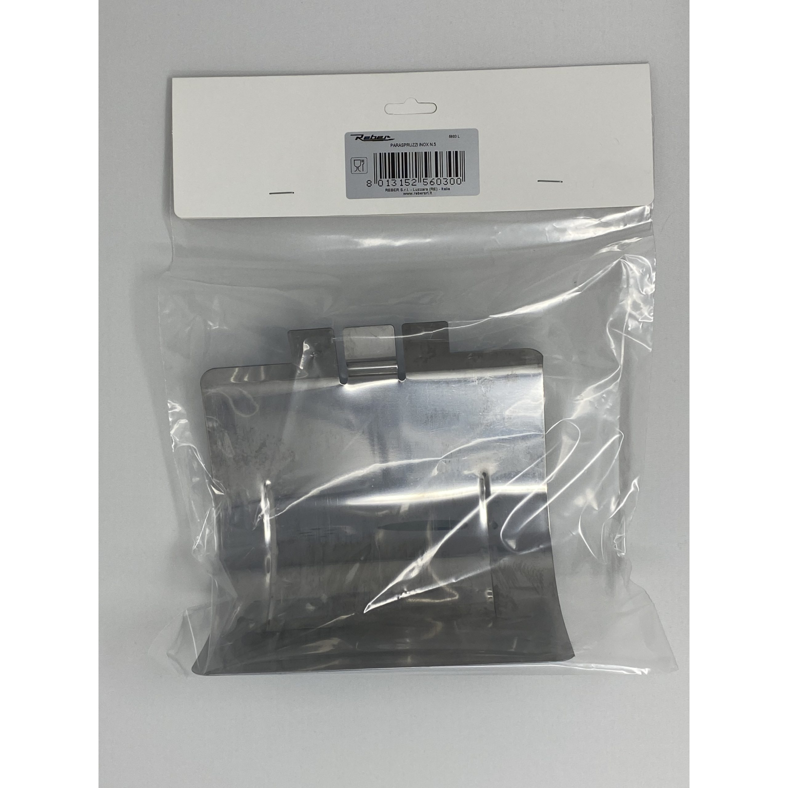 PARASPRUZZI INOX N.5 (applicabile anche a sgocciolatoio in plastica)