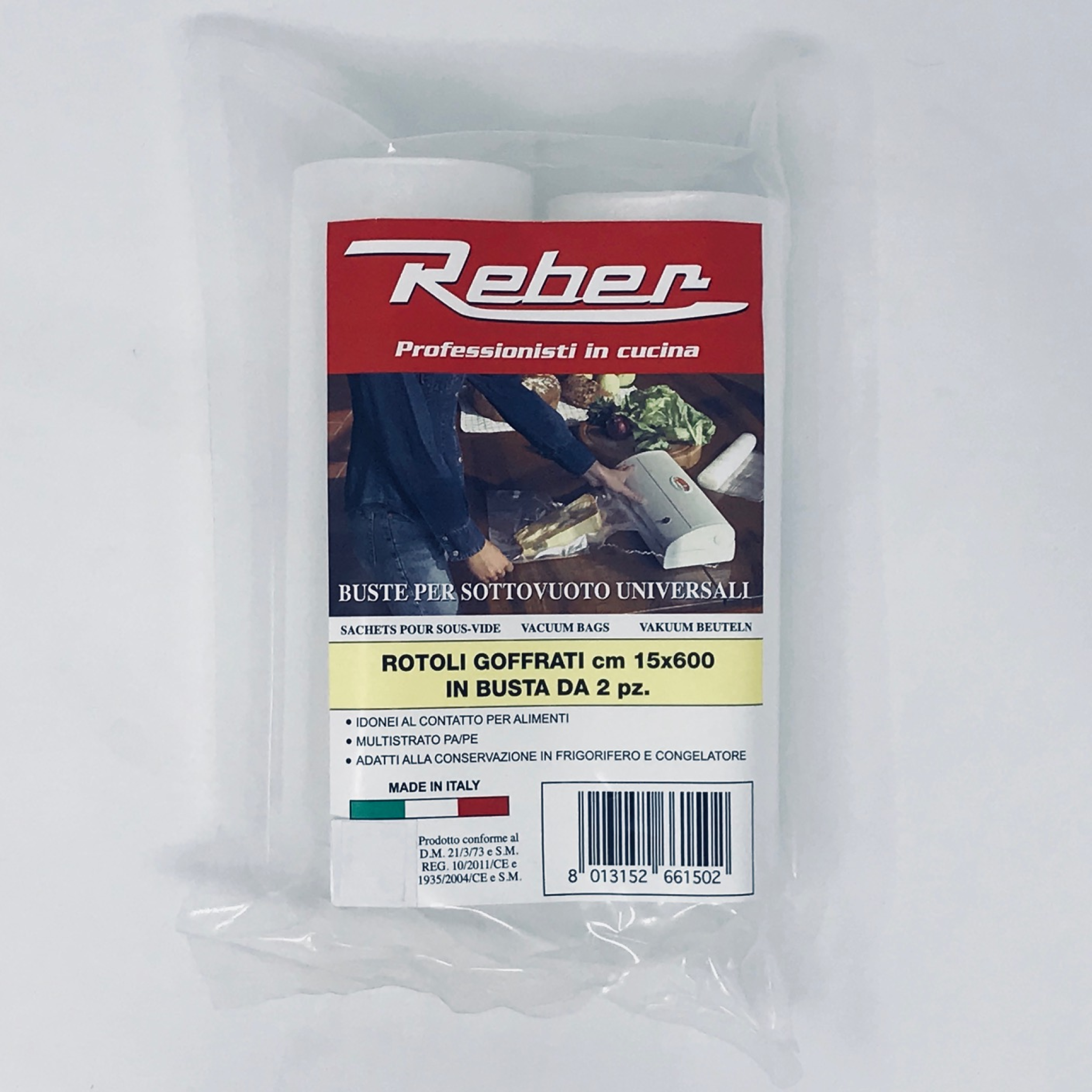 ZWEI ROLLEN UMSCHLAG Breite 15 cm x 6 Meter