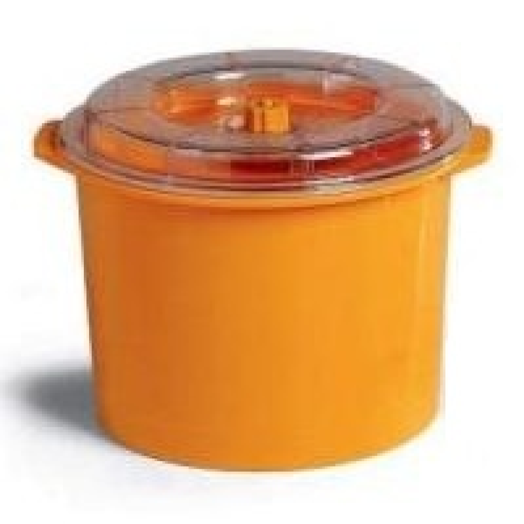 CONTENITORE DA litri 4 CON COPERCHIO Ø 22 cm. - e-commerce