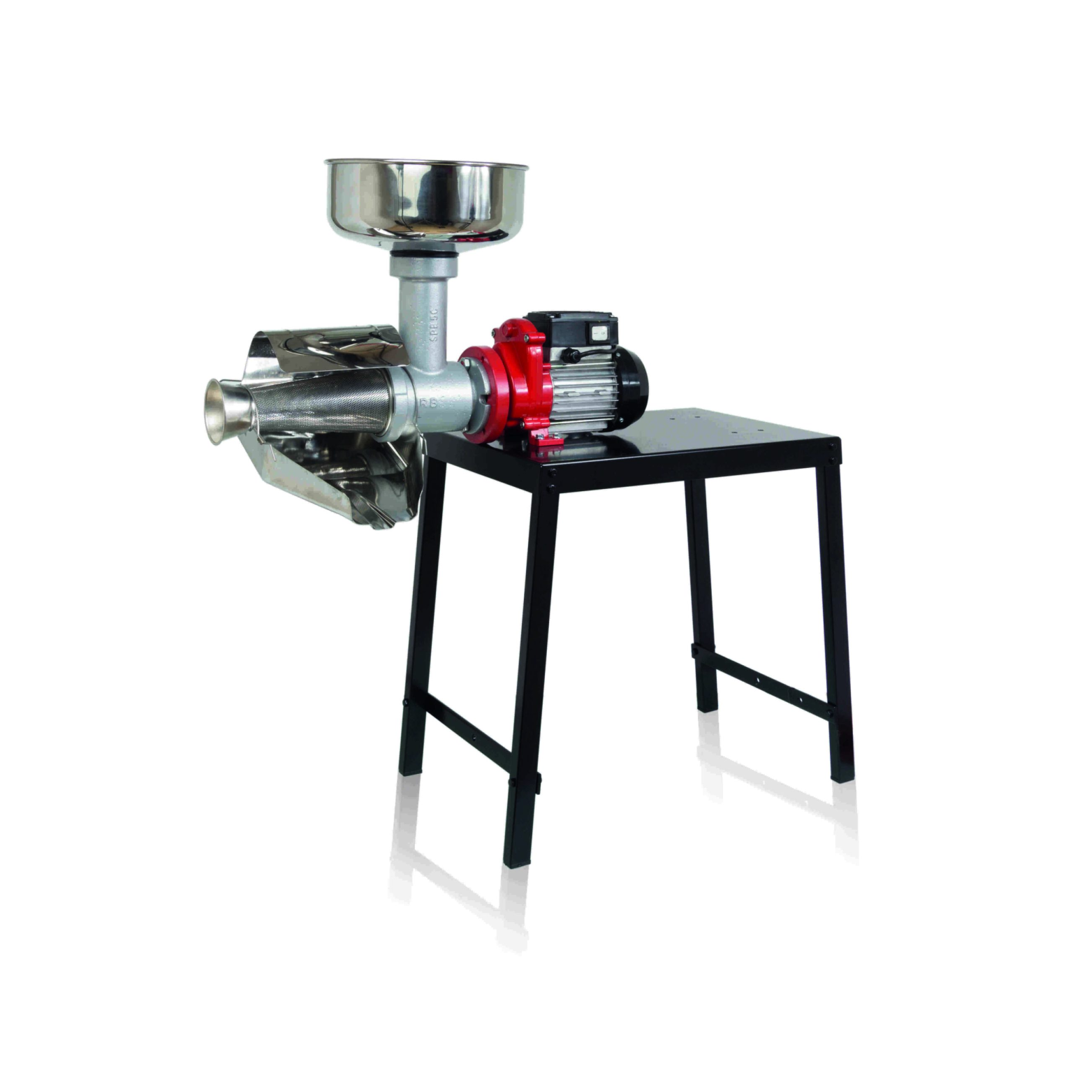 SPREMIPOMODORO N.5 ELETTRICO CON BANCHETTO 450 W Inox