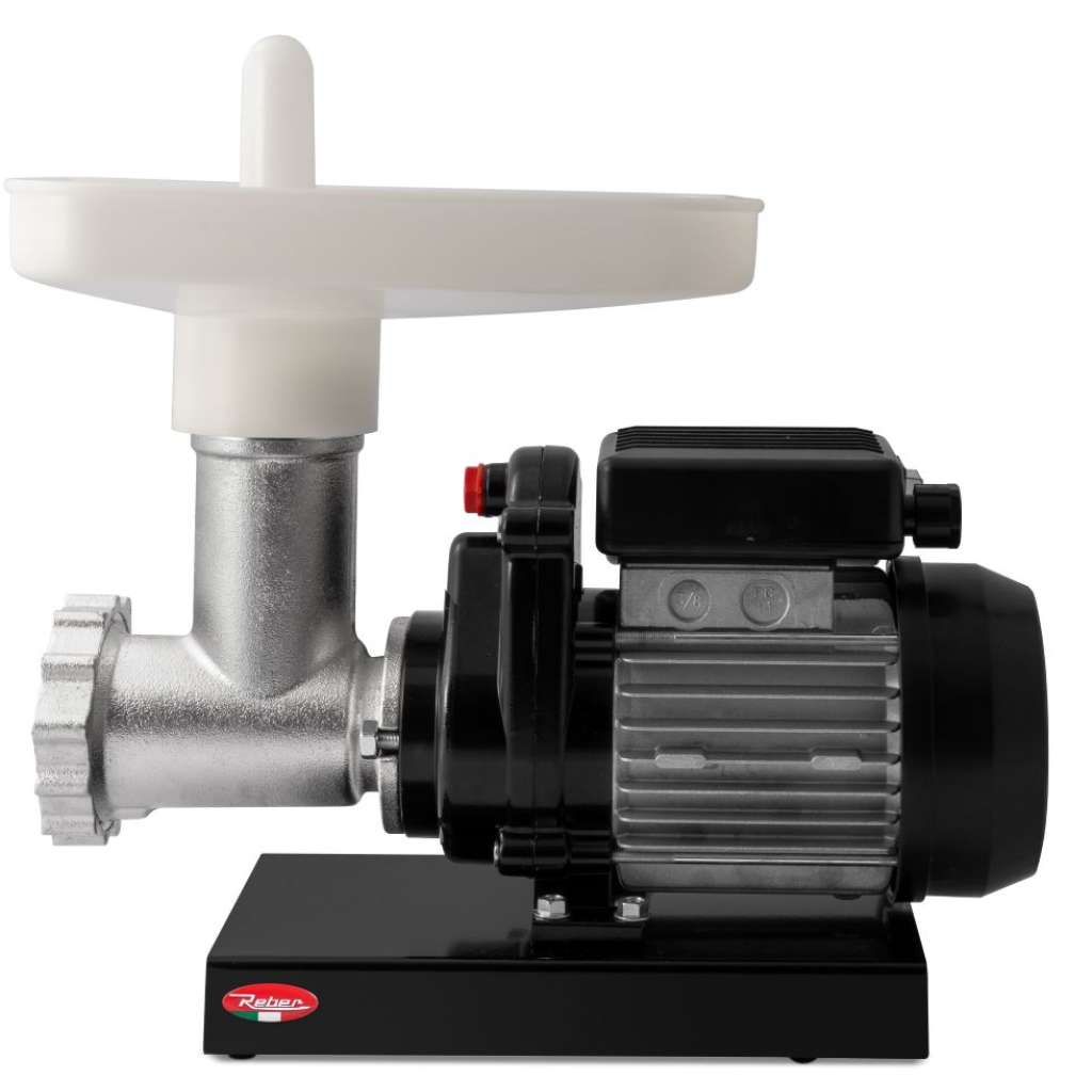 TRITACARNE N. 8 IN GHISA 450 W PIATTO IN PLASTICA