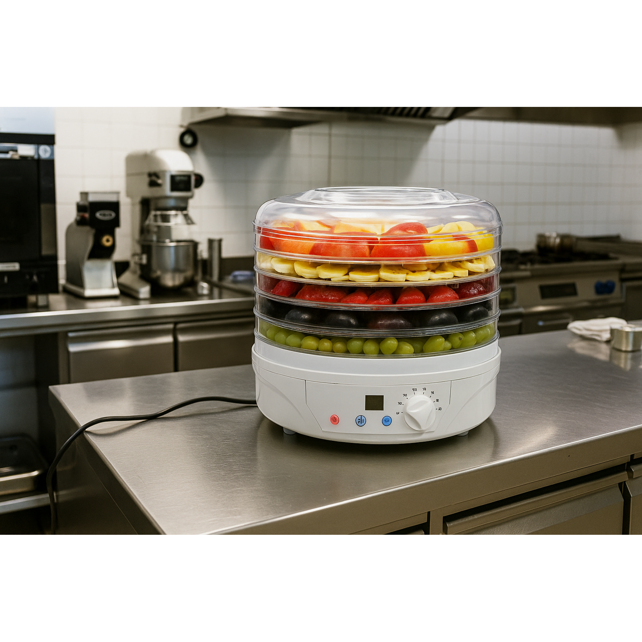 ESSICCATORE DIGITALE PER ALIMENTI diam.32 – 5 SCOMPARTI