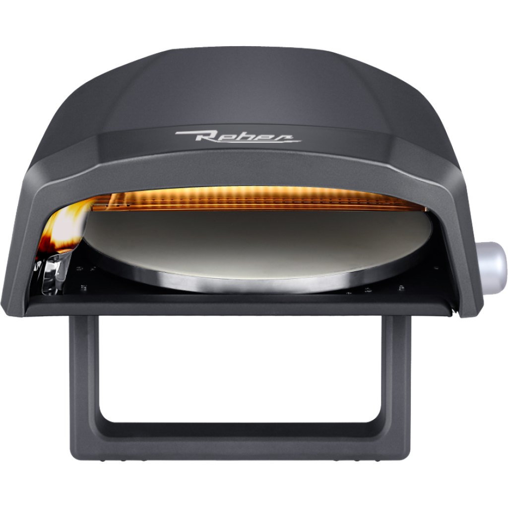PizzaReber  Forno Pizza con Piatto rotante