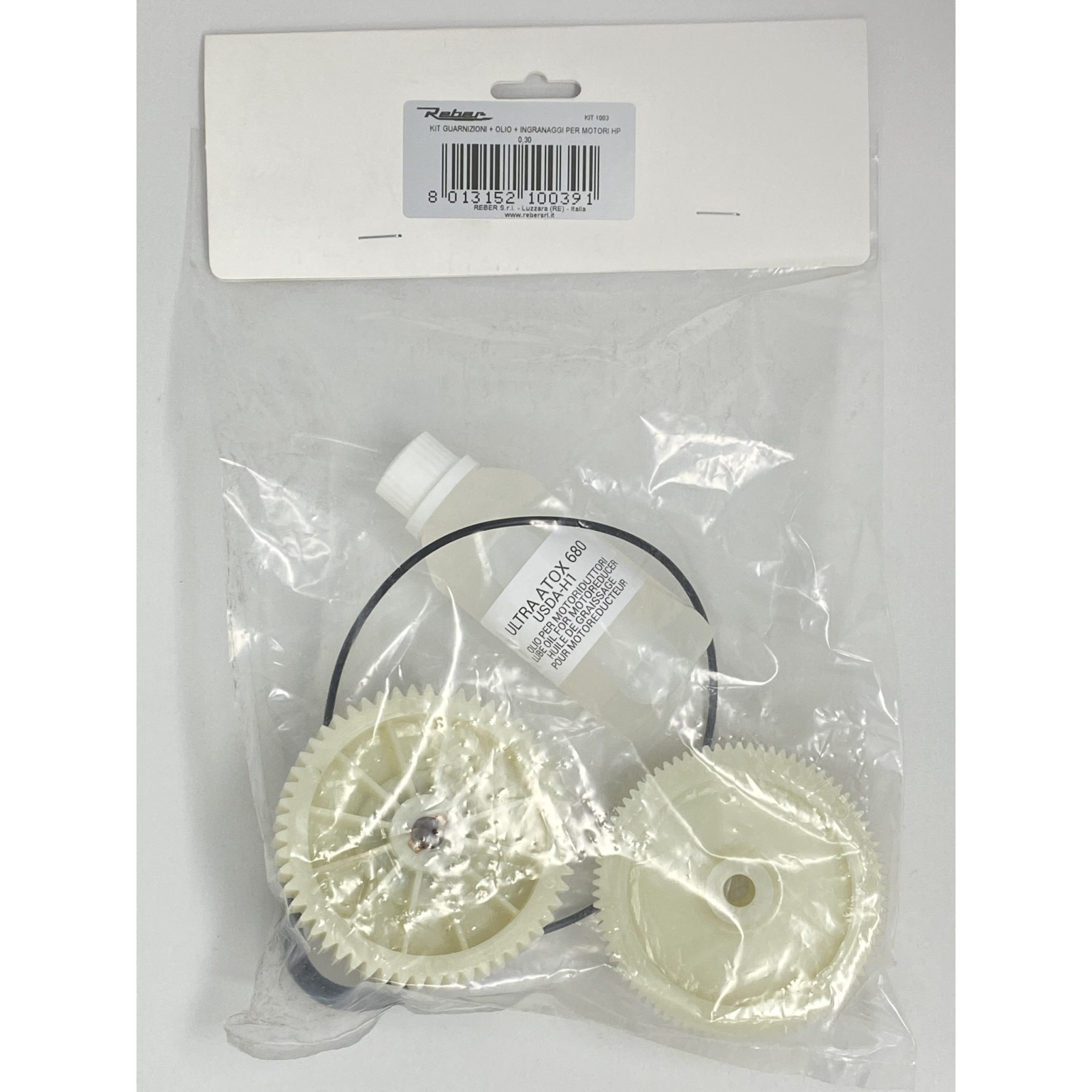 KIT ASSISTENZA OLIO/GUARNIZIONI N.3 CON INGRANAGGI