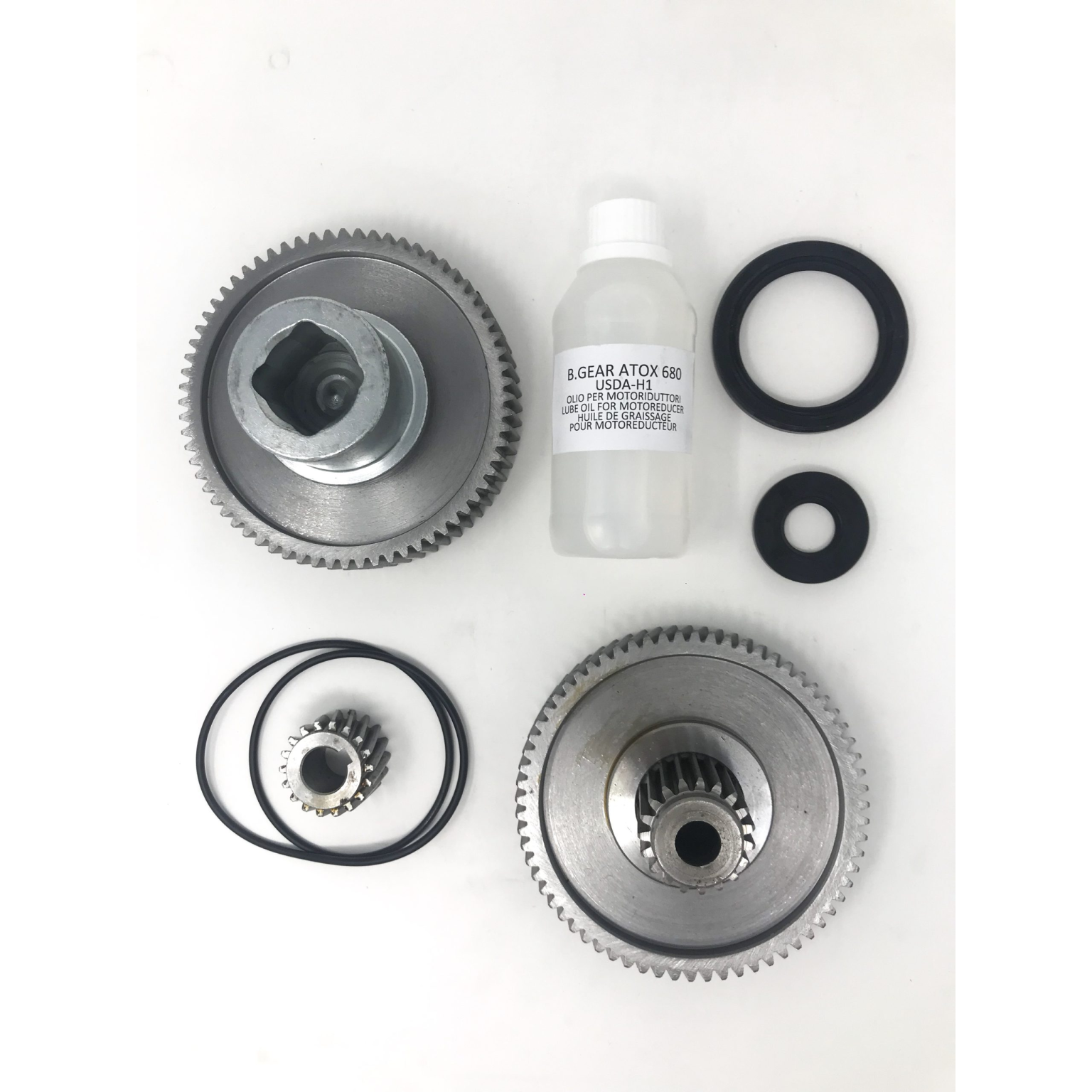 OIL/SEAL SERVICE KIT #5 WITH STEEL GEARS