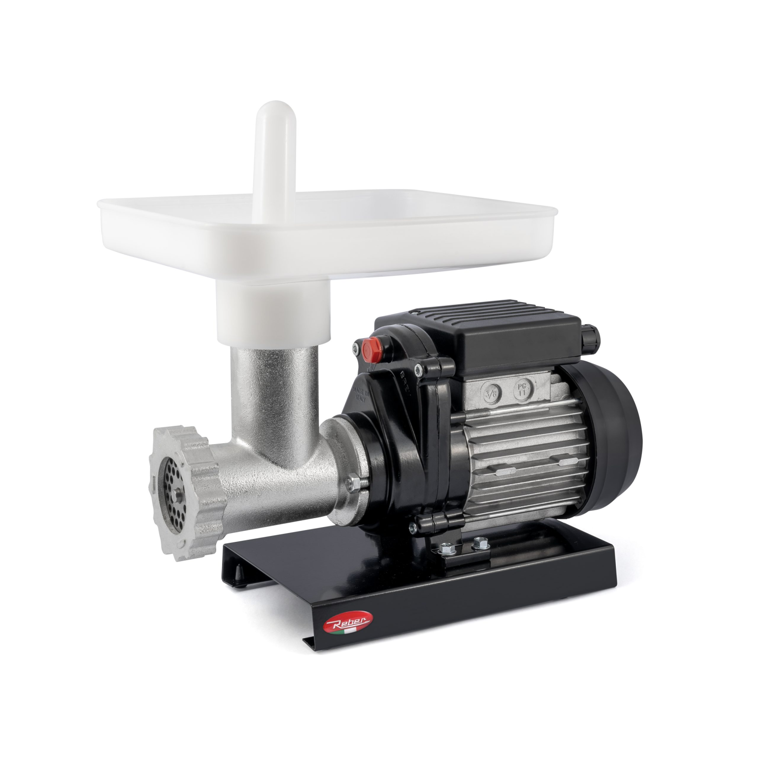 TRITACARNE N. 8 IN GHISA 450 W PIATTO IN PLASTICA