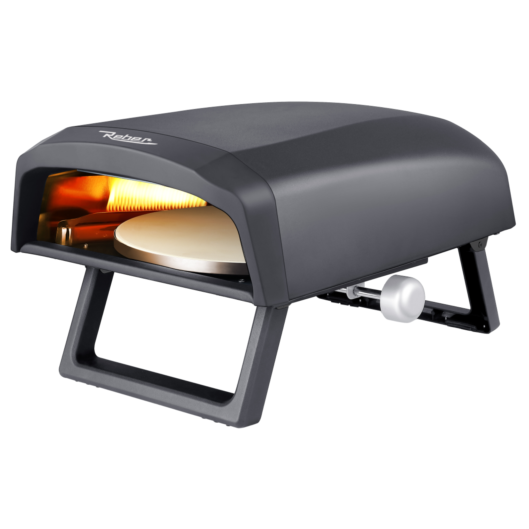 PizzaReber  Forno Pizza con Piastra rotante – VMP-12AS