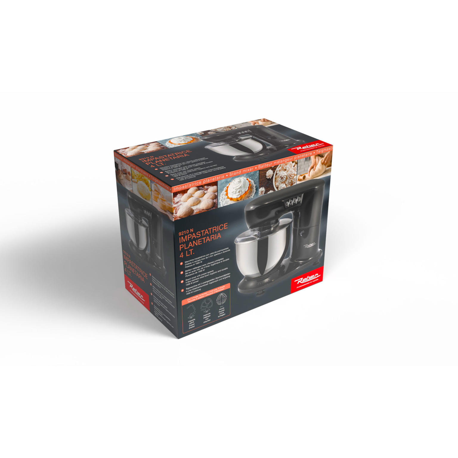 IMPASTATRICE PLANETARIA 4 LT.