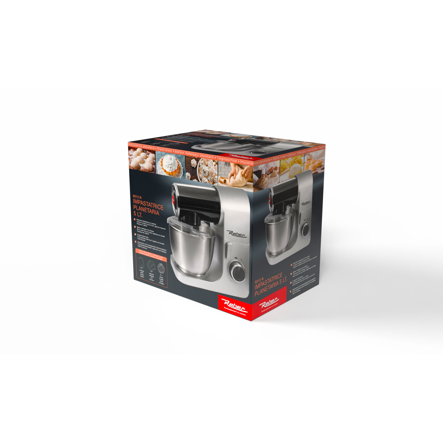 IMPASTATRICE PLANETARIA 6 LT.