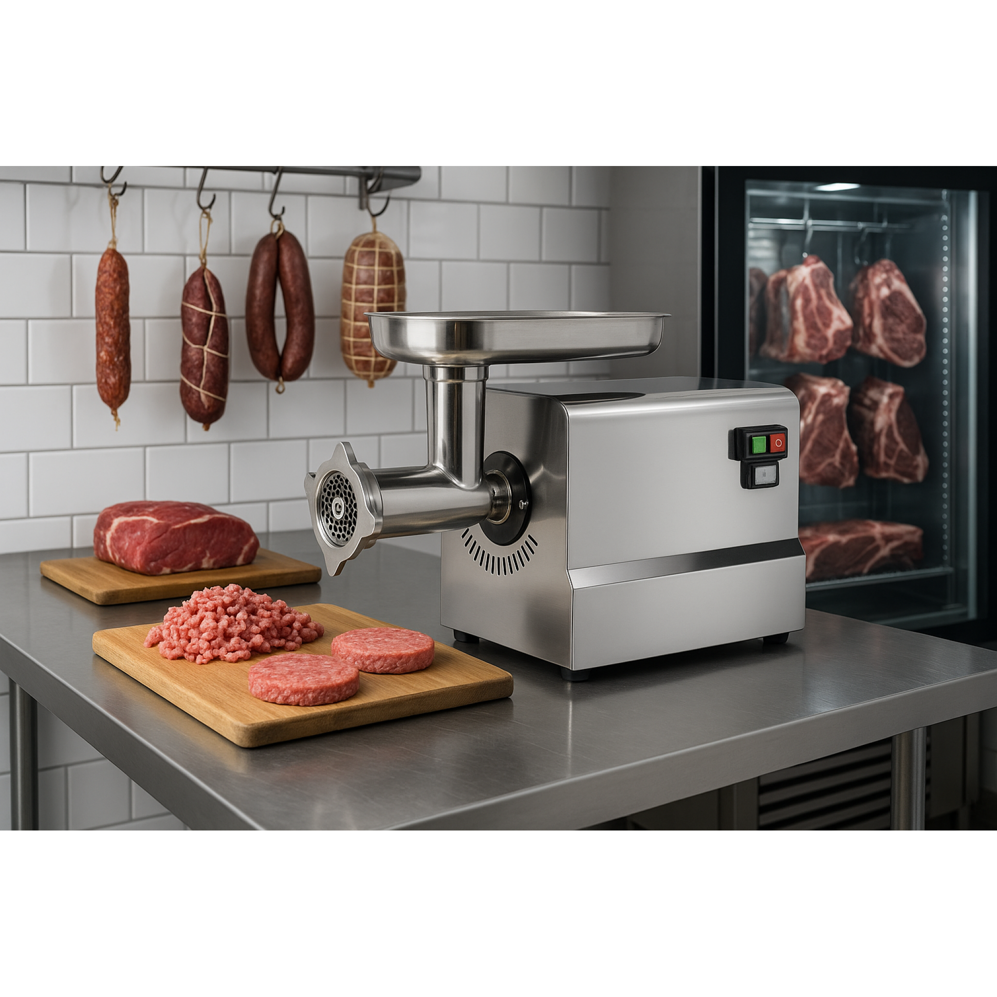 TRITACARNE N.22 INOX AISI 304 600W PROFESSIONALE