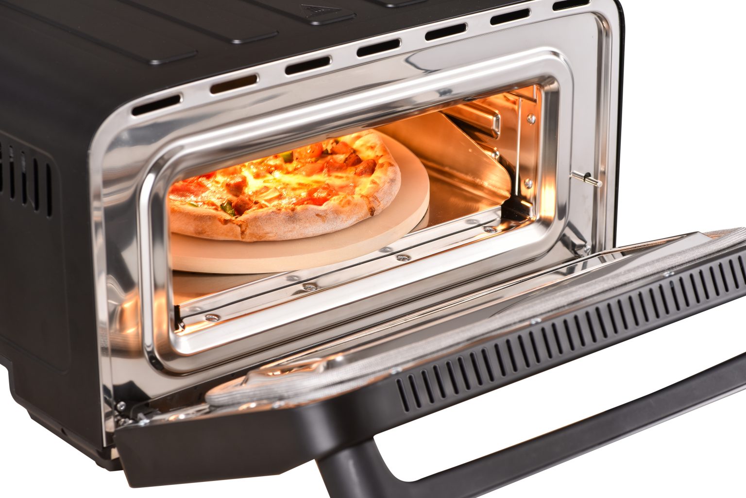 PizzaReber  Forno Pizza Elettrico con Piatto rotante  (in arrivo)